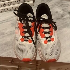 On Running Women's Sneakers - White and Orange